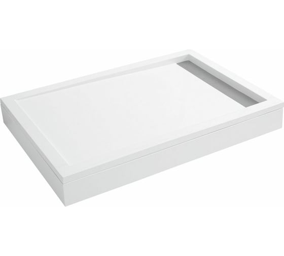 Душевой поддон Aquanet Lite 120x80 с каркасом и панелью 00240615