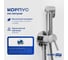 Смеситель с гигиеническим душем WasserKraft A70138 6