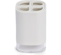 Стакан для зубной пасты PRIMANOVA KLAR бежевый, пластик D-20622