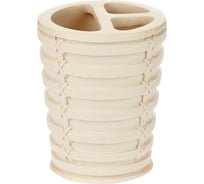 Стакан для зубной щётки PRIMANOVA PALM бежевый D-15922