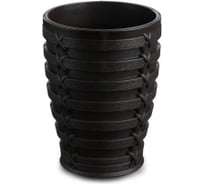 Стакан для пасты и щётки PRIMANOVA PALM коричневый, пластик M-E59-10