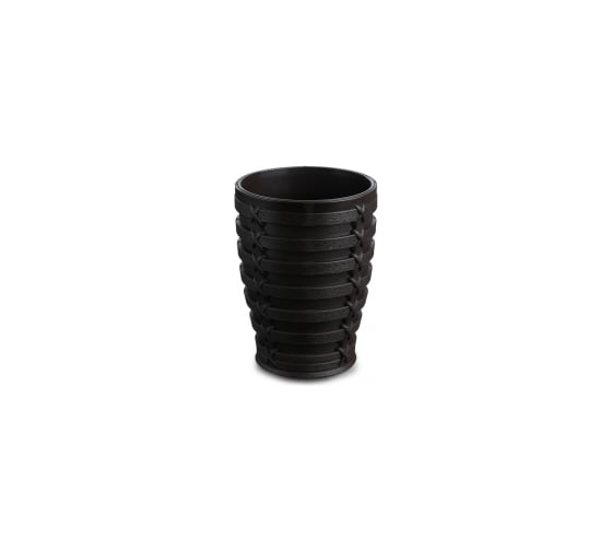 Стакан для пасты и щётки PRIMANOVA PALM коричневый, пластик M-E59-10 1