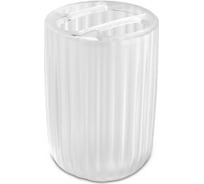 Стакан для зубной пасты PRIMANOVA POLAR прозрачный, пластик D-20642