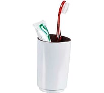 Стакан для зубной пасты PRIMANOVA ZEN MELAMINE серый-белый D-18542