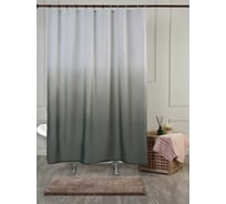 Штора для ванной PRIMANOVA DIAMOND 180x200 PLE, серый DR-70004