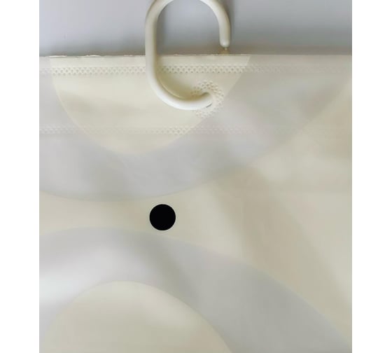 Штора для ванной PRIMANOVA HALF MOON 180x200 PEVA D-60022