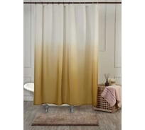 Штора для ванной PRIMANOVA DIAMOND 180x200 PLE, gold DR-70002