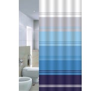 Штора для ванной с утяжелителем PRIMANOVA Ocean размер: 180х200 см, материал: PLE, ткань полиэстер DR-50059