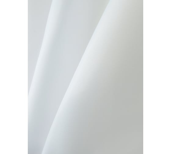 Штора для ванной с утяжелителем PRIMANOVA PREMIUM 180x200, PLE, белый DR-60056