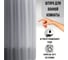Штора для ванной PRIMANOVA SHARM 180x200 PLE, серый DR-40002 3