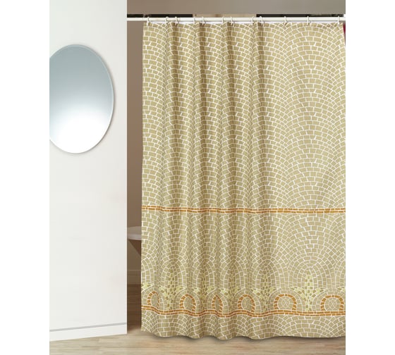 Штора для ванной PRIMANOVA Torino 180x200 PLE D-13306