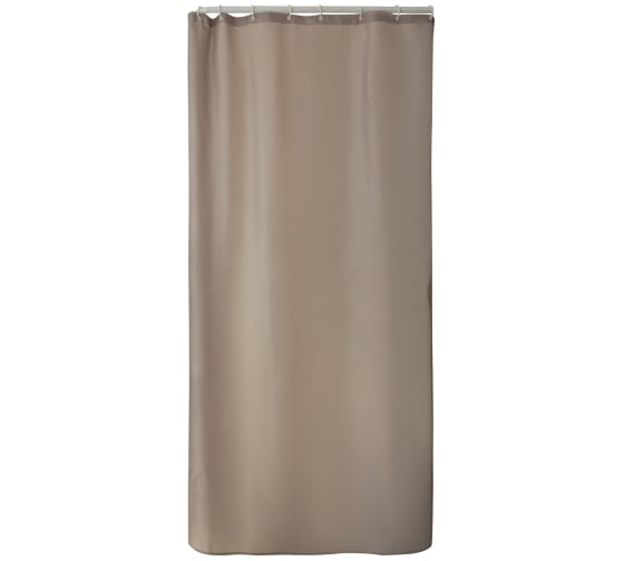 Штора для ванной с утяжелителем PRIMANOVA PREMIUM 180x200, PLE, капучино DR-60057