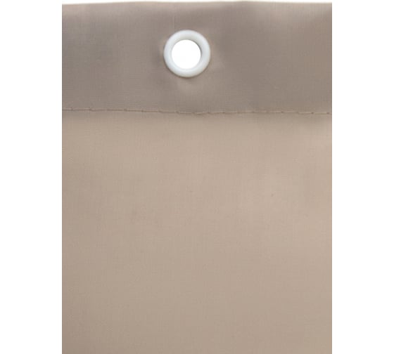 Штора для ванной с утяжелителем PRIMANOVA PREMIUM 180x200, PLE, капучино DR-60057