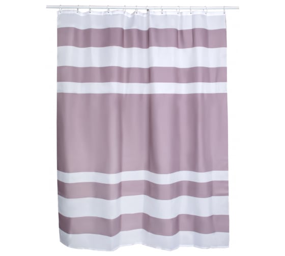 Штора для ванной PRIMANOVA Velvet 180x200 PLE, лиловый DR-80005