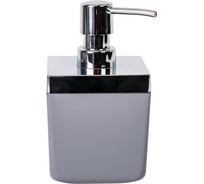 Дозатор для жидкого мыла PRIMANOVA TOSKANA пластик, серый M-SA01-07