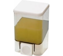 Дозатор для мыла PRIMANOVA Bravo 500 мл, прозрачный, 8.5х8.5х15 см D-SD02