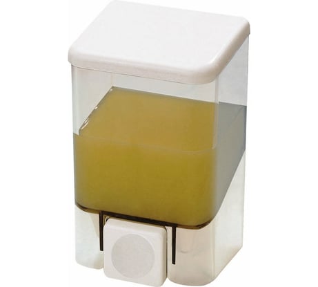 Дозатор для мыла PRIMANOVA Bravo 500 мл, прозрачный, 8.5х8.5х15 см D-SD02