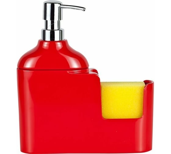 Дозатор для моющих жидкостей PRIMANOVA VERON красный D-13160 1
