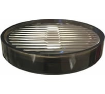 Мыльница PRIMANOVA LENOX прозрачно-дымчатый, круглая M-E32-25