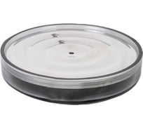 Мыльница PRIMANOVA LİMA XL прозрачно-чёрный, пластик M-SA07-25