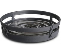 Мыльница PRIMANOVA PALM серый, пластик M-E58-07