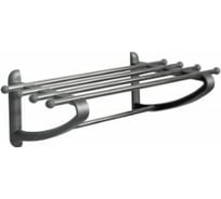 Полка для полотенец PRIMANOVA алюминий, 50x29.5x20 см, серая M-B12-07