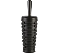 Ёрш для унитаза PRIMANOVA PALM коричневый, d=11.5 см, h=36 см, высокопрочный M-E22-10-10