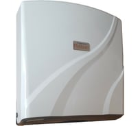 Диспенсер для листовых полотенец PRIMANOVA бело-серый, ABS-пластик, 26x29x10 см F070B D-SD32