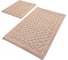 Комплект ковриков для ванной PRIMANOVA BAMBI пудра, 60х100 см и 60х50 см, хлопок DR-63024 1