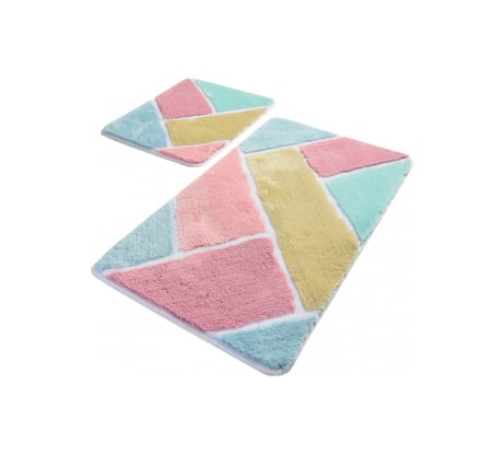 Комплект ковриков для ванной PRIMANOVA COLORS 50х80 см и 40х50 см, акрил DR-63007