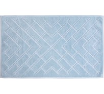 Коврик одинарный PRIMANOVA DANTE 60х100 см, голубой, хлопок DR-62031