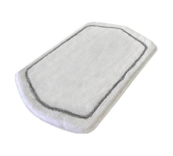 Коврик одинарный PRIMANOVA GENOM 60х100 см, белый, акрил DR-62032 1