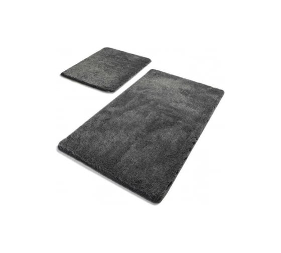 Комплект ковриков для ванной PRIMANOVA HAVAI серый, 50x80 см., и 40x50 см., акрил DR-63013 1