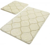 Комплект ковриков для ванной PRIMANOVA INFINITY экрю, 50x80 см., и 40x50 см., акрил DR-63003