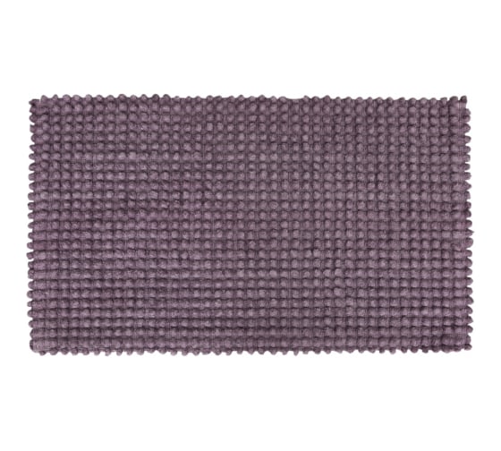 Коврик одинарный PRIMANOVA LUSH 50х80 см, сиреневый, хлопок DR-63028