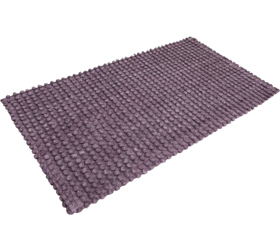 Коврик одинарный PRIMANOVA LUSH 50х80 см, сиреневый, хлопок DR-63028