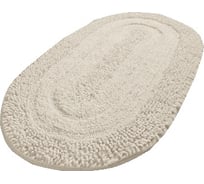 Коврик для ванной PRIMANOVA MACARONI экрю, 60х100 см, хлопок DR-63025 22415781