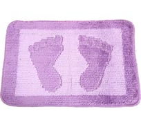 Коврик для ванной PRIMANOVA PATY FOOT полипропилен, фиолетовый D-12989