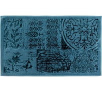 Коврик PRIMANOVA MIST одинарный, 60x100 см, сапфировый, хлопок DR-62022