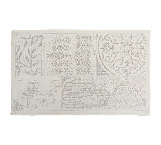 Коврик PRIMANOVA MIST одинарный, 60x100 см, экрю, хлопок DR-62024 1