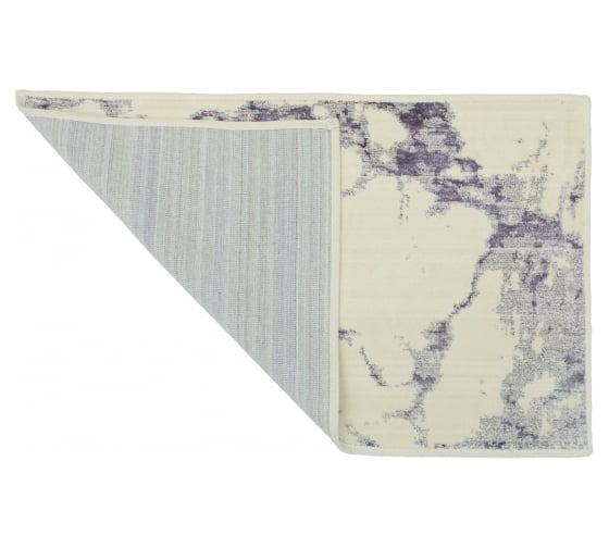 Коврик PRIMANOVA SARAH одинарный, 60x100 см, лиловый, хлопок DR-62035