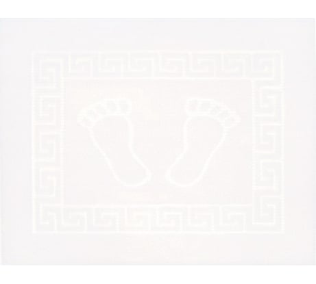 Коврик для ванной PRIMANOVA FOOT 50х70 см, полипропилен, белый DR-62004