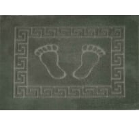 Коврик для ванной PRIMANOVA FOOT 50х70 см, полипропилен, серый DR-62013