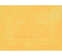 Коврик для ванной PRIMANOVA FOOT 50х70 см, полипропилен, оранжевый DR-62010