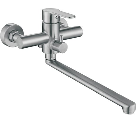 Смеситель для ванны OUTE графит, однорычажный T40123Y