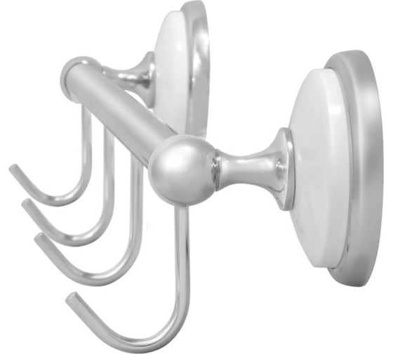 Настенный кронштейн Solinne Blanco 4 крючка хром B-51108-4 2536.317