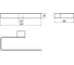 Полотенцедержатель EMCO Loft 210x100x24 цвет-Black 0555 133 00 2