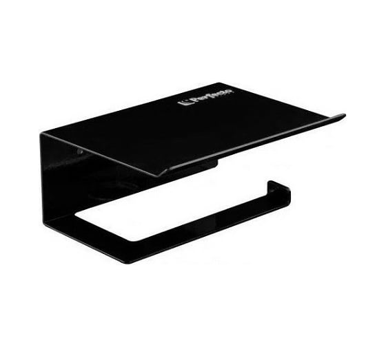 Держатель для туалетной бумаги PERFECTO LINEA с полкой 35-101411 1