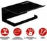 Держатель для туалетной бумаги PERFECTO LINEA с полкой 35-101411 2