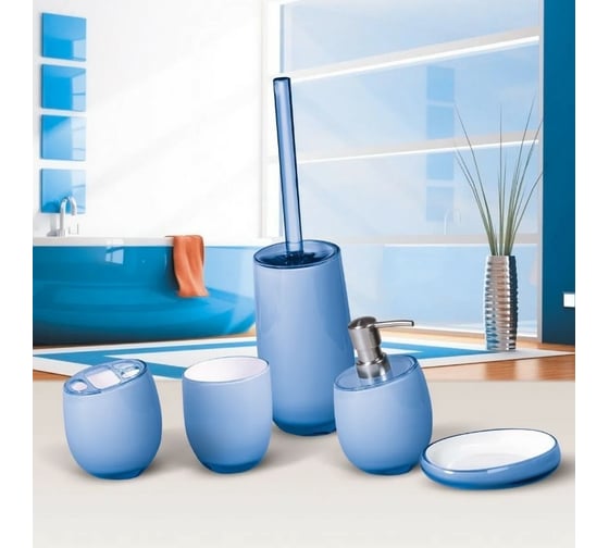 Стакан для ванной комнаты Tatkraft REPOSE BLUE 12264
